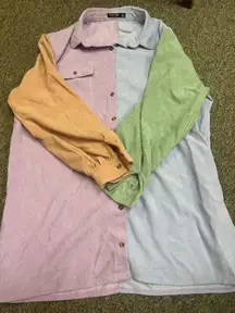 Nasty Gal Color block dress