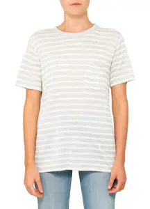 Alexander Wang Yellow and Gray Short Sleeve Tee