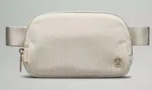 Rare Lululemon Everywhere Belt Bag Corduroy Bone/Gold Retired Sold Out  NWT