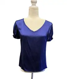 ARMANI COLLEZIONI Jewel Blue Shirt in Size 6