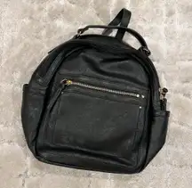 Mini Leather Backpack