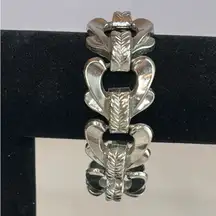 Vintage Silver tone Chain Link Bracelet