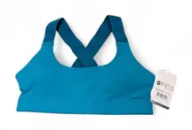 FIGS Women's Teal Performance Sports Bra XXS Activewear Nursing‎ Scrubs NEW