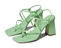 Woman's Heels Marc Fisher LTD Giada‎ Light Green Sandal Size 9M