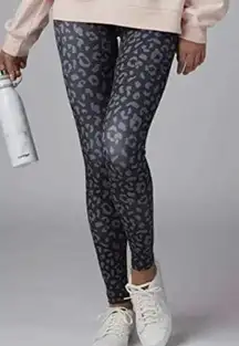 NWT Mudpie Ziggy Leggings in Black Leopard