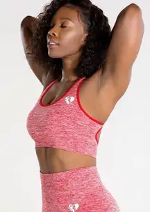 Move Seamless Sports Bra • Red Marl