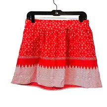 NWT, Old Navy Coral Pull-On Above-the-Knee Skirt, Sz S
