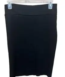 Black BodyCon Pencil Skirt