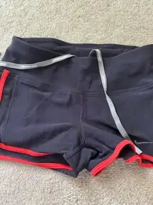 Gray Athletic Dri-Fit Running Shorts