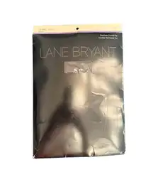 NEW Lane Bryant Day Sheer Control Top Pantyhose Tights Off Black Size F