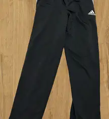 Adidas Black and Gray Track Pants