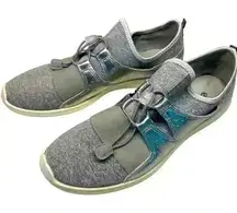 ECCO Women's Sense Toggle Fashion Sneaker Metallic Stone Size 41 (9-9.5) Slip On