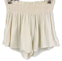 Gab & Kate chiffon smocked waist shorts