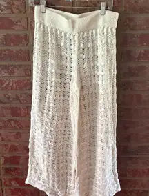 Abercrombie & Fitch Cover Up Crochet Pants 