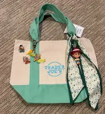 Trader Joe's Mini Pastel Canvas Tote Bag with Toy Story
