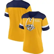 NHL Nashville Predators Women's Fashion Jersey Officially Licensed, Small