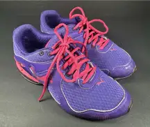 Rare Puma 10 Cell Sport Lifestyle Running Shoes Purple Women's Size 7