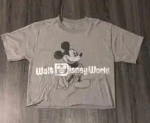 Disney Mickey Mouse Crop T-shirt