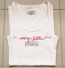 Victoria’s Secret 🎀 Bride White Tank Top Size Small NWOT