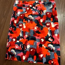 Womens red black white corduroy Vanessa Virginia skirt