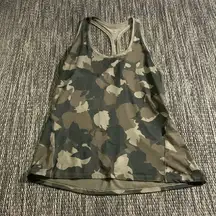 Athleta limitless keyhole camo tank