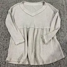 Amazon Waffle Knit Top