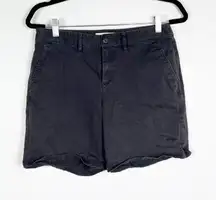 Vans Womens Bermuda Length Skate‎ Shorts Black Sz 7