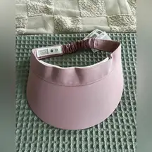 NWT Lululemon Removable Sweatband Cotton Twill Visor M/L