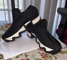 iRi WES I Black Outline Low Top Sneaker‎ Thick Sole Size EU 36