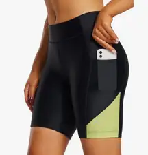 Women's 4D Padded Bike Shorts Cycling Underwear with Pockets UPF50+