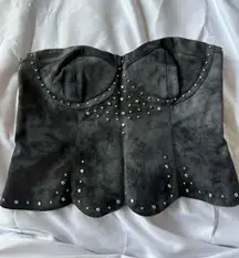 Urban Outfitters Suede Top