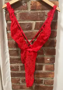 NWOT Victorias Secret Lace Teddy 