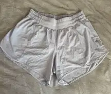 lululemon hotty hot lavender high rise shorts
