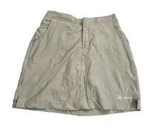 Arctix Women's Skort S/P Skirt‎ Athletic Tan Mini Golf A-Line