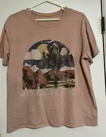 Time and Tru Peach T-Shirt