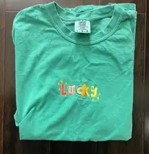 Comfort Colors Green 'Lucky' Tee