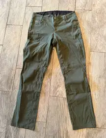 Kuhl Hiking Pants 8 Kliffside Outdoor Pant Lightweight Stretch Nylon 6229 Green