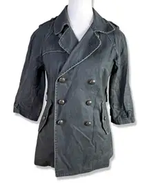 ⭐️WE THE FREE Military Style Half Trench Coat with Half Length Sleeves