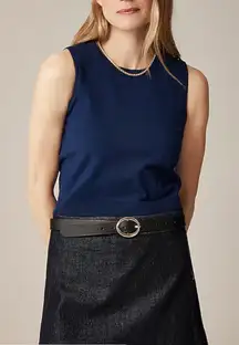 J.Crew Sweater shell in premium ultra-fine cotton blend