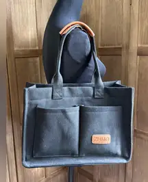 EUC Large Canvas Tote Bag.