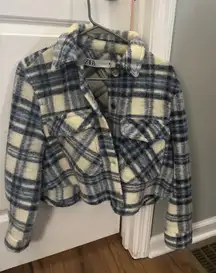 ZARA Plaid Jacket