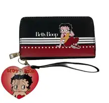 Betty Boop Wristlet, Black, Red