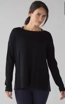 Lululemon well being sweater in black