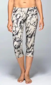 Marble Tie Dye Crop Leggings