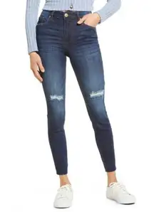 STS BLUE Stitchfix Ellie High Rise Raw Hem Ankle Jeans 26 NWT