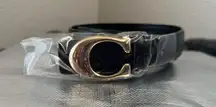 Leather Black Belt