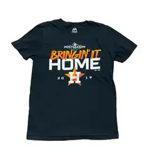 2019 Women’s Houston Astros Bringing It Home‎ T Shirt Black small