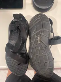 Black One Strap Chacos 