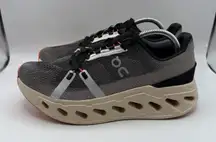 ON Running Brand Cloud Cloudeclipse Black Orange Women's Sz 10 Shoes New