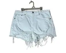Abercrombie & Fitch High Rise Mom Shorts Size 30/10